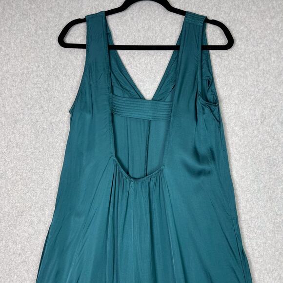 Anthropologie Teal Juniper Sleeveless Wide Leg Jumpsuit Size Medium - Picture 9 of 12
